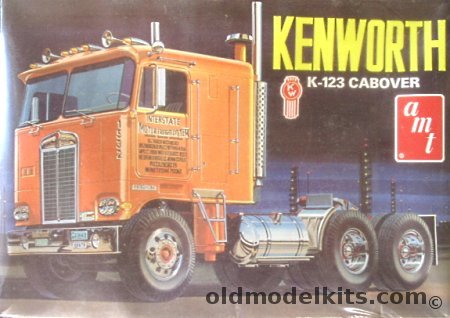 AMT 1/25 Kenworth K-123 Cabover Tractor Semi Truck, T520 plastic model kit
